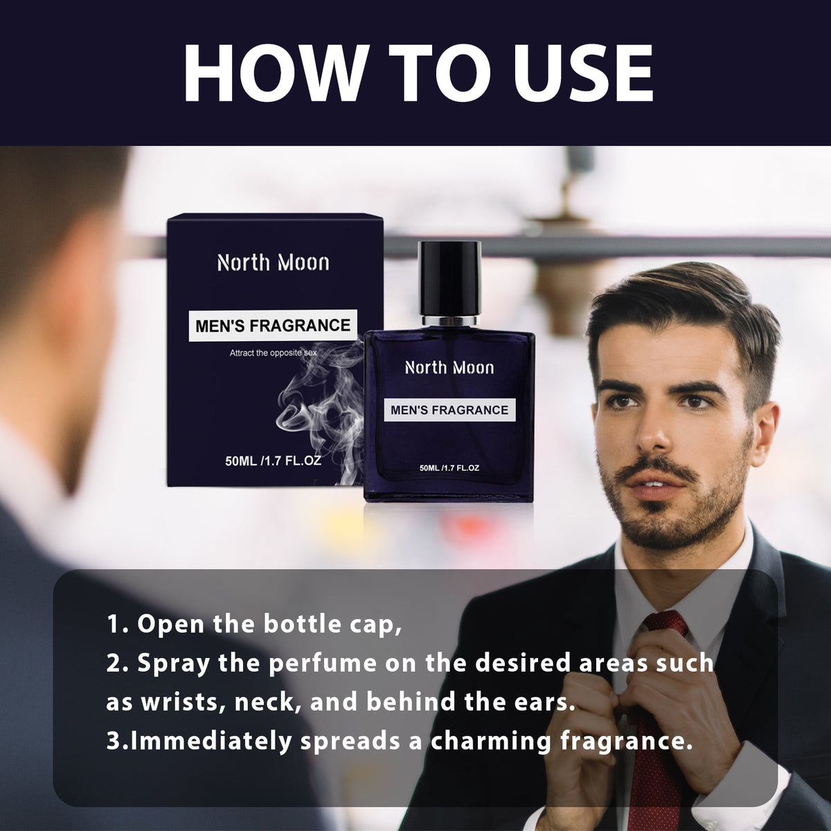 Men's Fragrance Spray for Memorable Date-Night Style