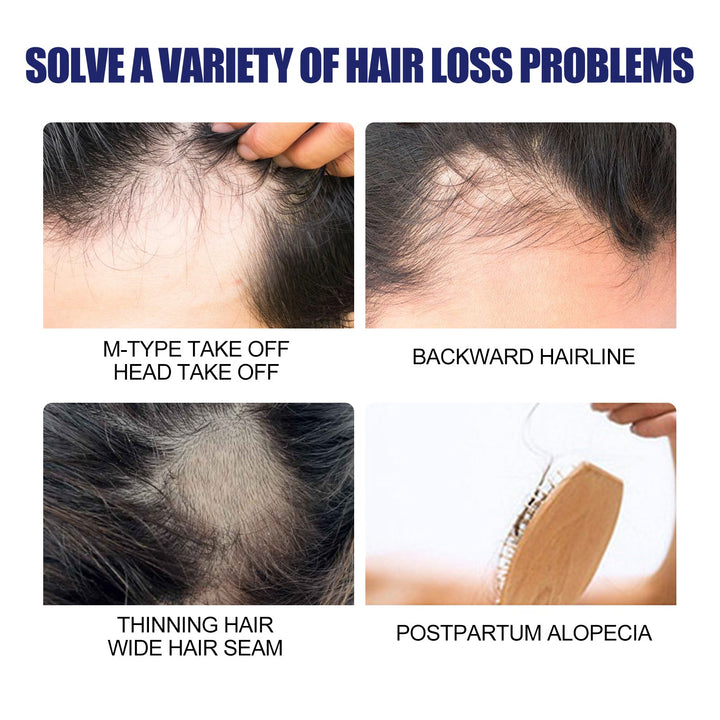 Men's Hair Growth Foam with Biotin for Thicker Hair