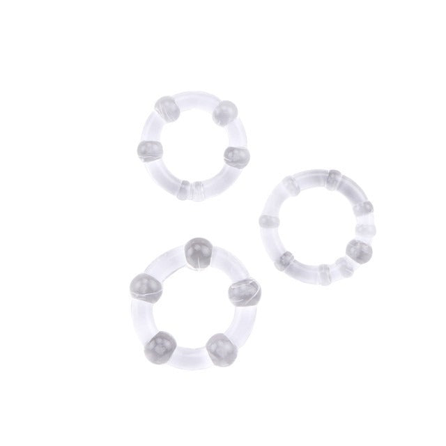 Men's Silicone Resistance Rings for Varied Stimulation