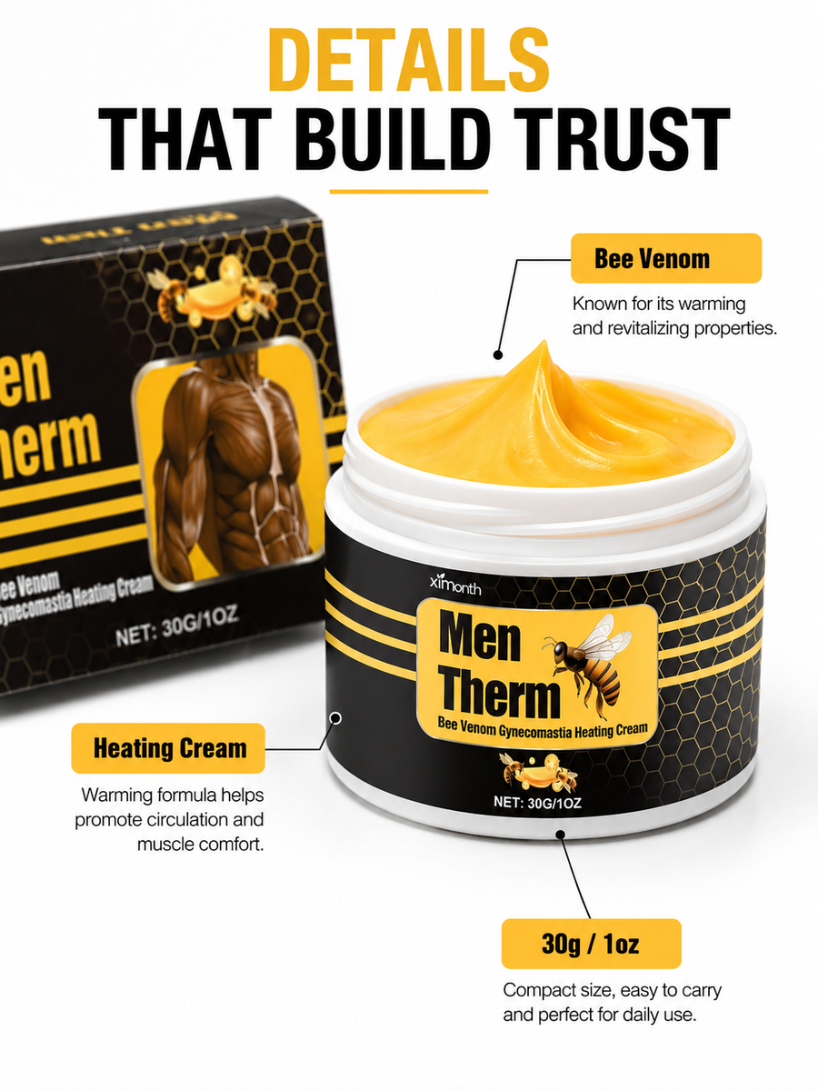 Men's Chest Shaping Cream — Lift & Tighten Pectoral Contour