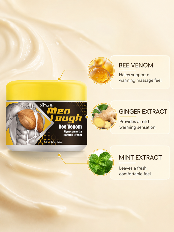 Men’s Breast Care Cream – Daily Moisturizing Chest Treatment