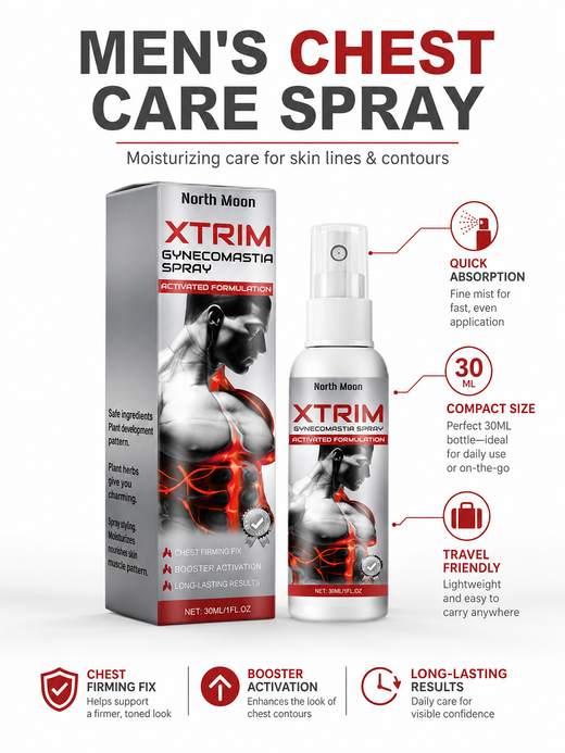 Men’s Chest Contouring Spray — Firmer, More Defined Chest