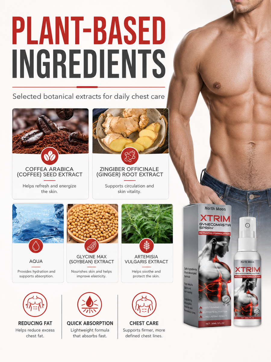 Men’s Chest Contouring Spray — Firmer, More Defined Chest