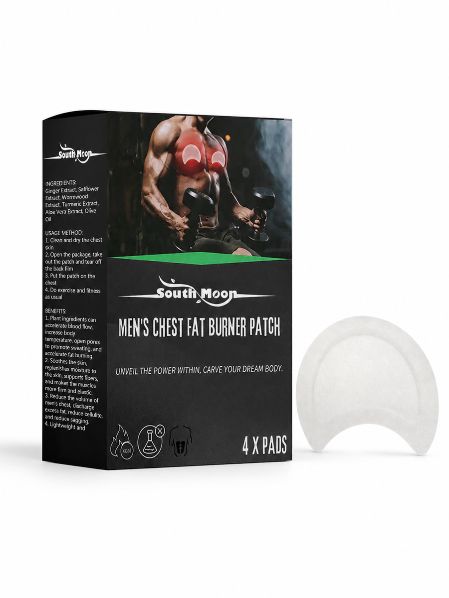 Men's Chest Fat Burner Patch — Firmer Definition in Weeks