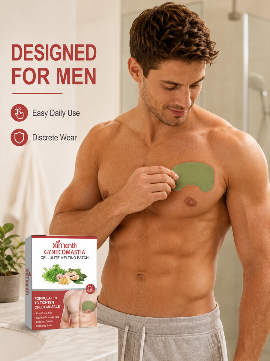 Men’s Chest Firming Patch — Reduces Gynecomastia