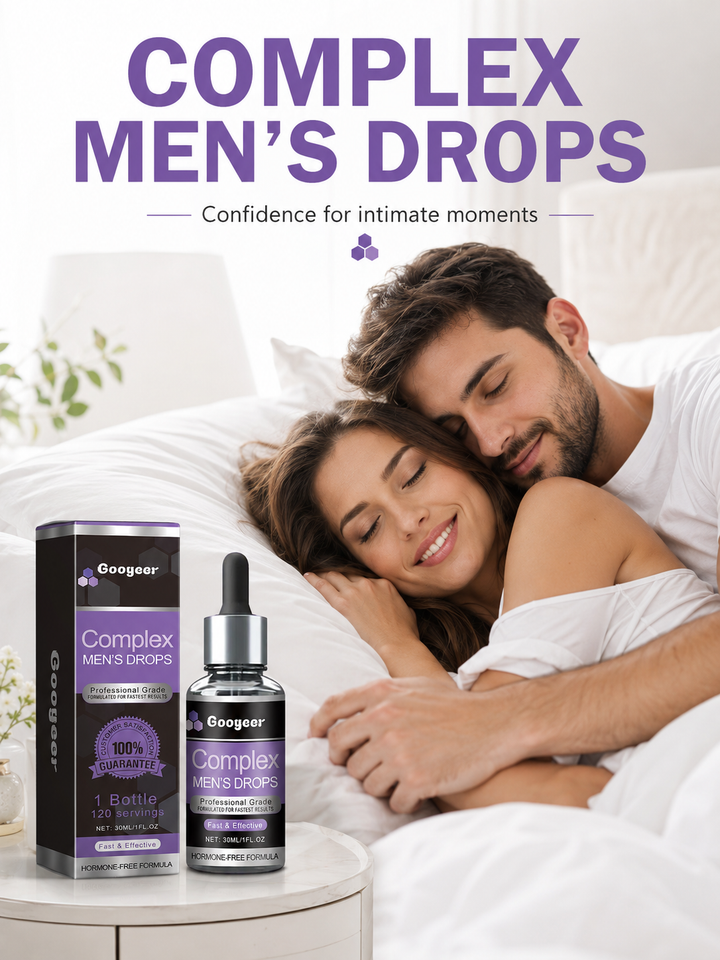 Complex Men's Drops — Hormone-Free Formula for Stamina