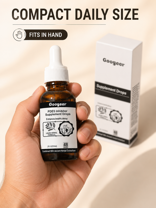Men’s Enhancement Drops — Natural PDE5 Inhibitor