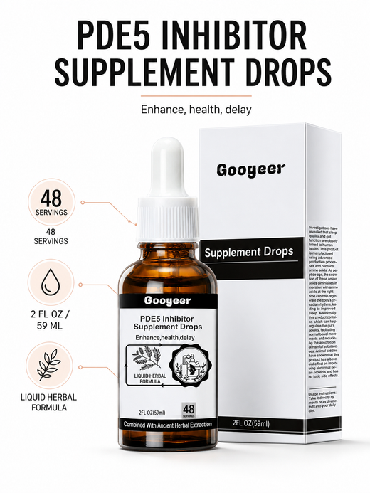 Men’s Enhancement Drops — Natural PDE5 Inhibitor