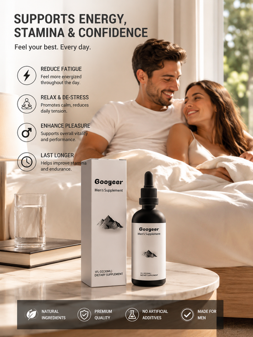Men's Liquid Supplement — Reduce Fatigue & Last Longer