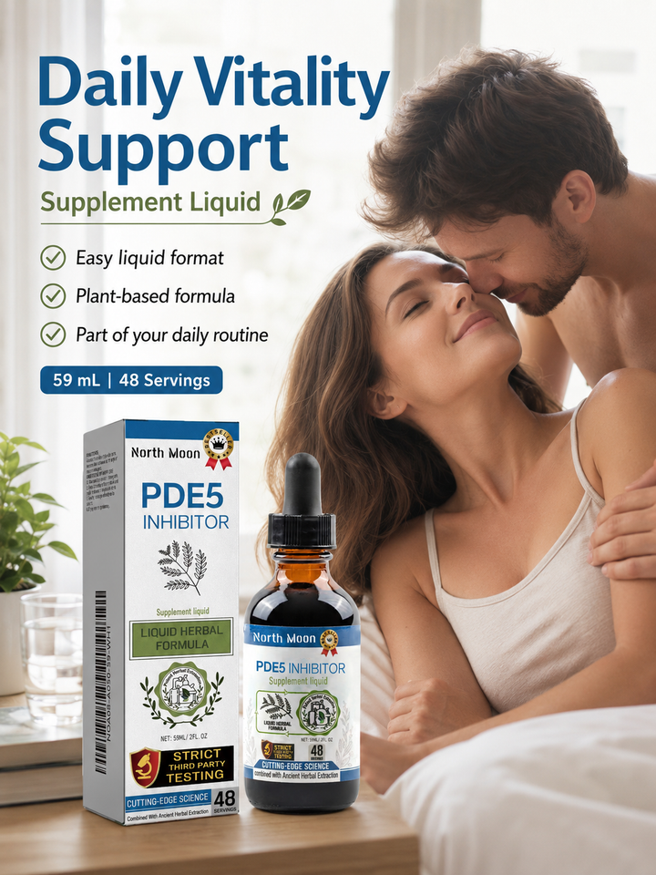 Men's Vitality Massage Oil — Natural Stamina & Endurance