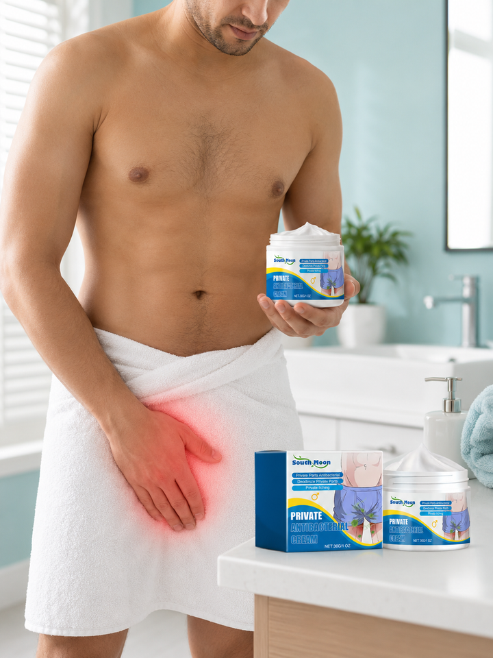 Men’s Private Antibacterial Cream — 3-in-1 Anti-Itch