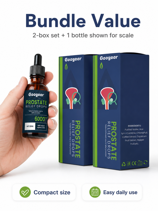 Prostate Relief Drops — 6000mg Natural Prostate Health Support
