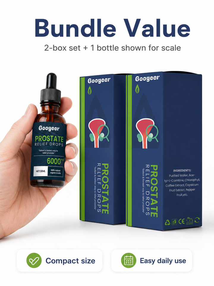Prostate Relief Drops — 6000mg Natural Prostate Health Support