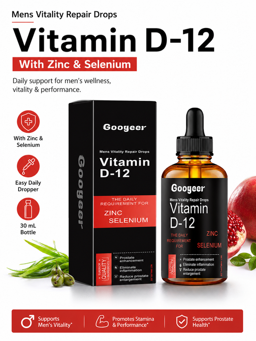 Mens Vitality Drops — Prostate & Energy Support