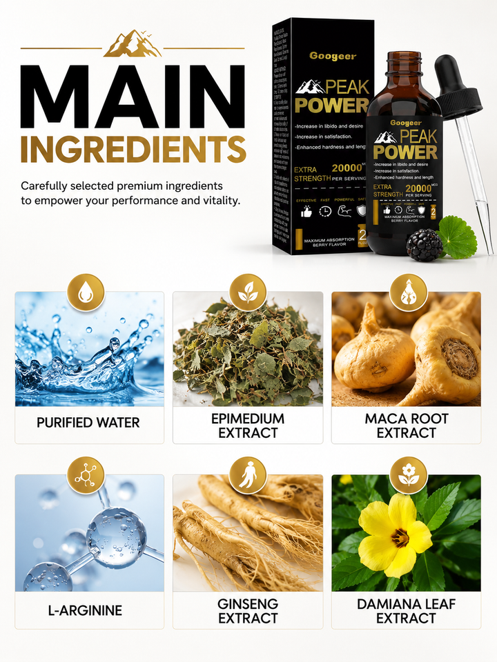 Men's Performance Boost Drops — 20,000 MCG Libido & Vitality