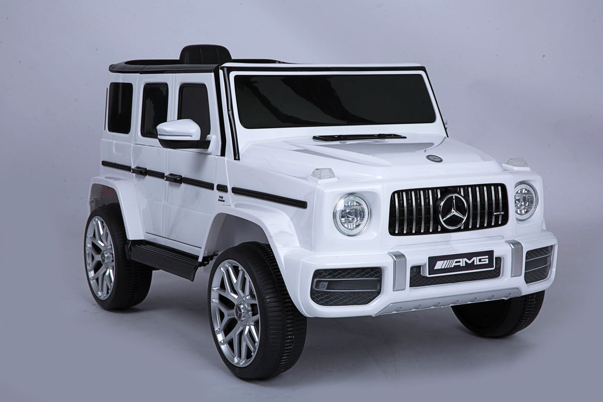 Mercedes-Benz G63-Style 12V Ride-On Car With Remote