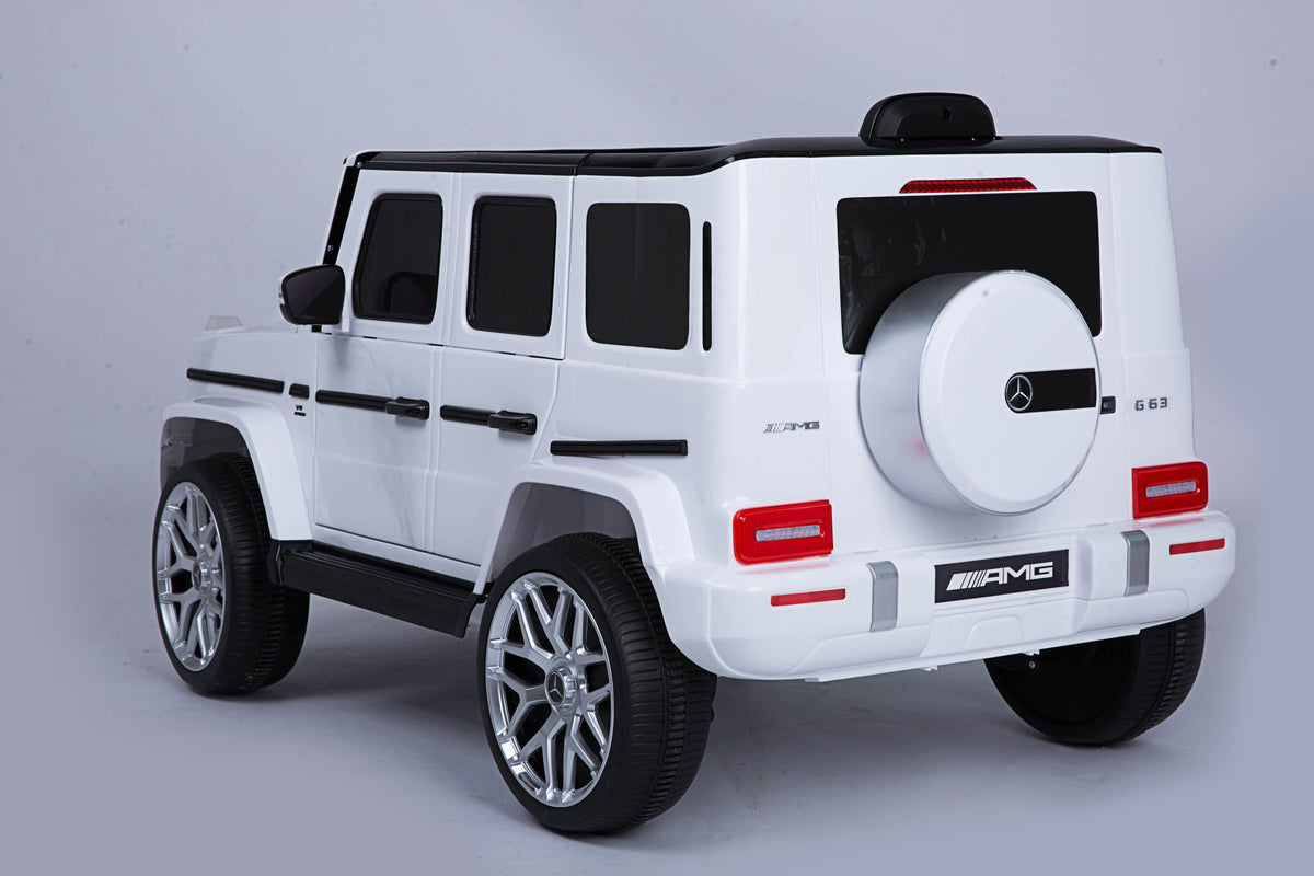 Mercedes-Benz G63-Style 12V Ride-On Car With Remote