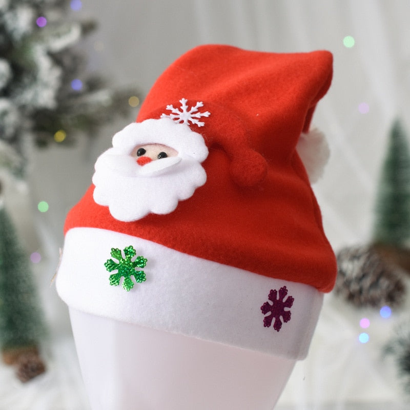 Light-Up Christmas Hat for Festive Holiday Party Photos