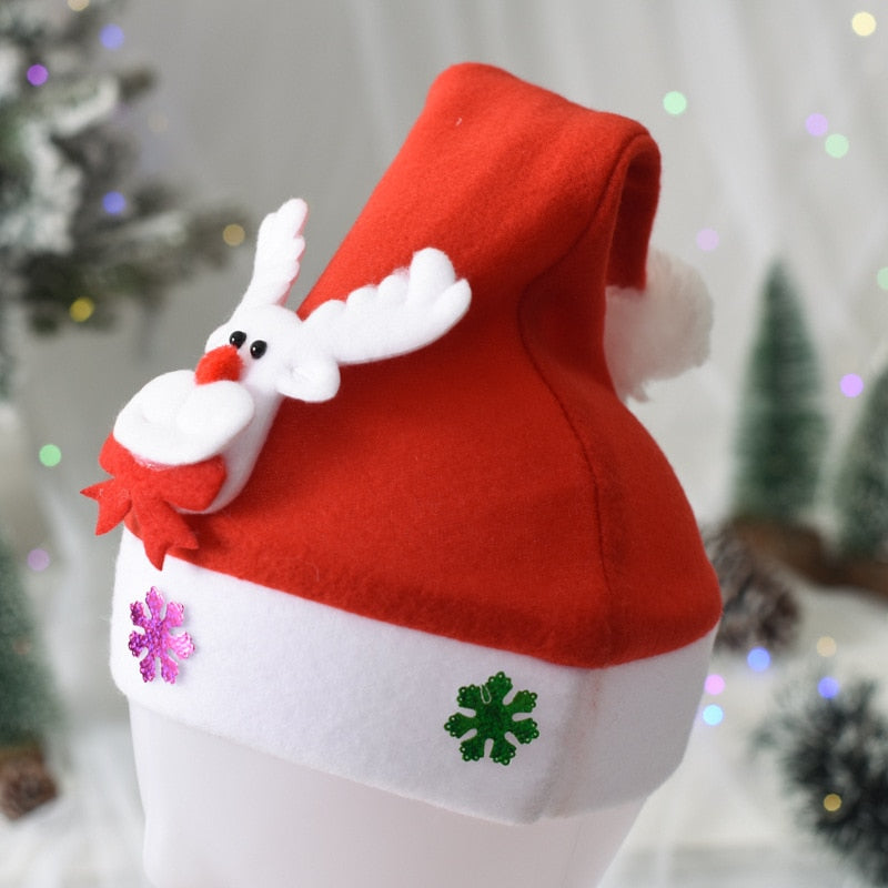 Light-Up Christmas Hat for Festive Holiday Party Photos