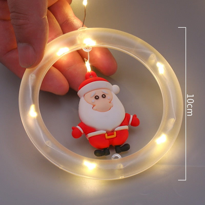 Christmas Curtain Lights With Warm White Festive Glow