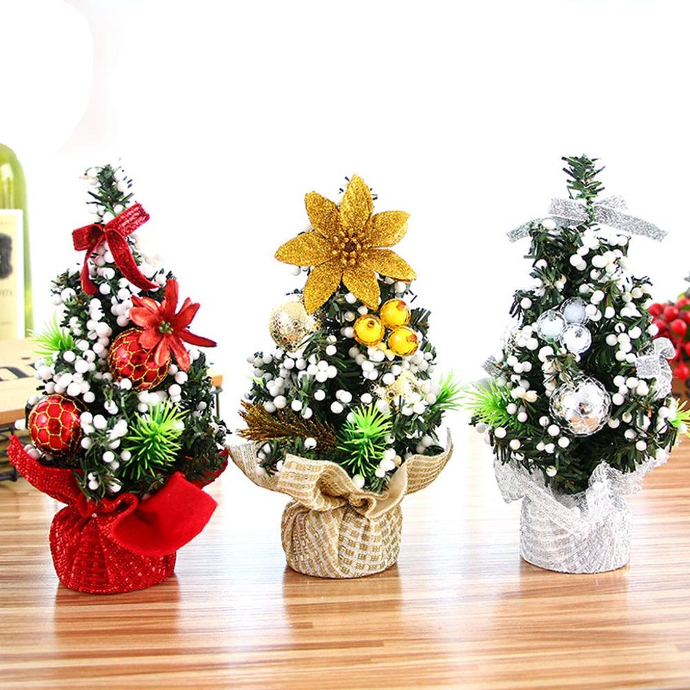 Mini Christmas Tree Decoration for Small Spaces & Desks