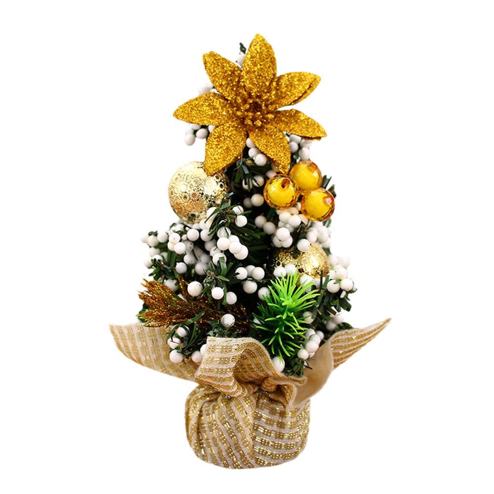 Mini Christmas Tree Decoration for Small Spaces & Desks