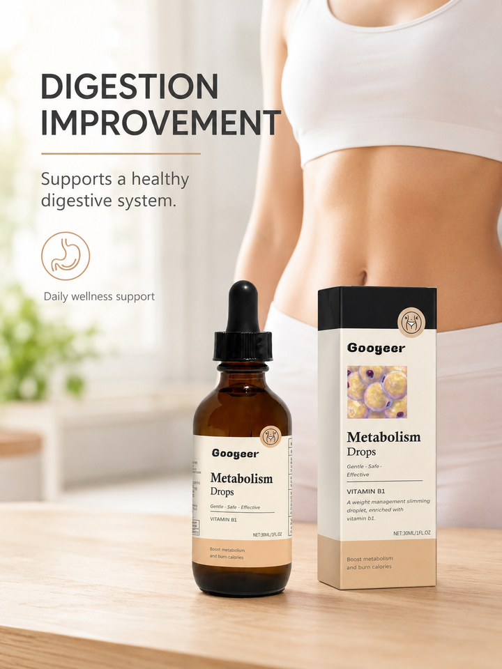 Metabolism Drops — Boost Metabolism, Manage Weight Naturally