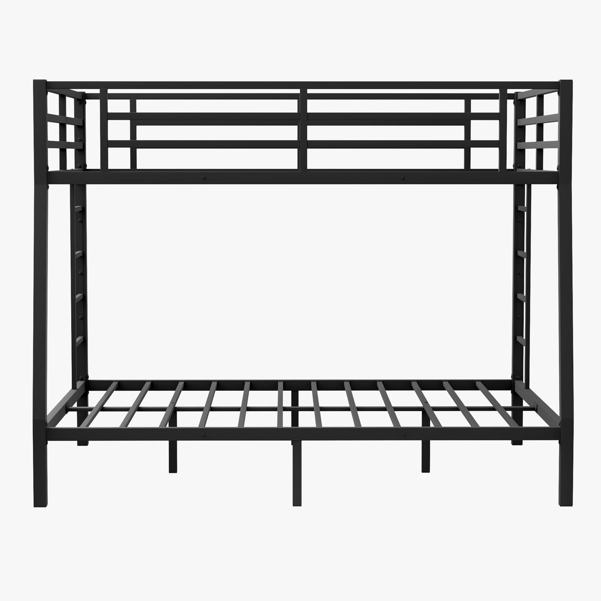 Full XL over Queen Metal Bunk Bed for Teens & Adults