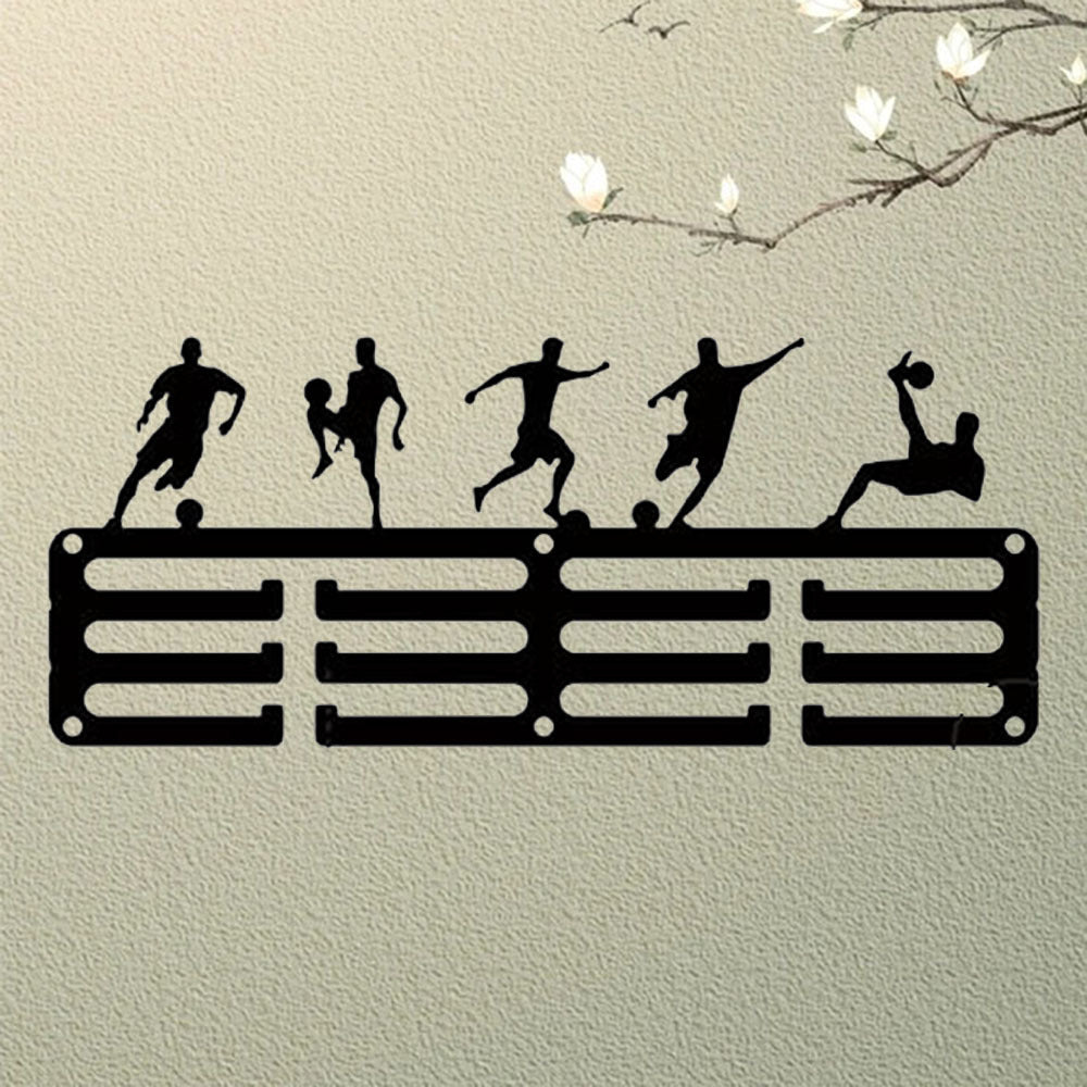 Sports Medal Display Wall Decor | Metal Hanging Rack