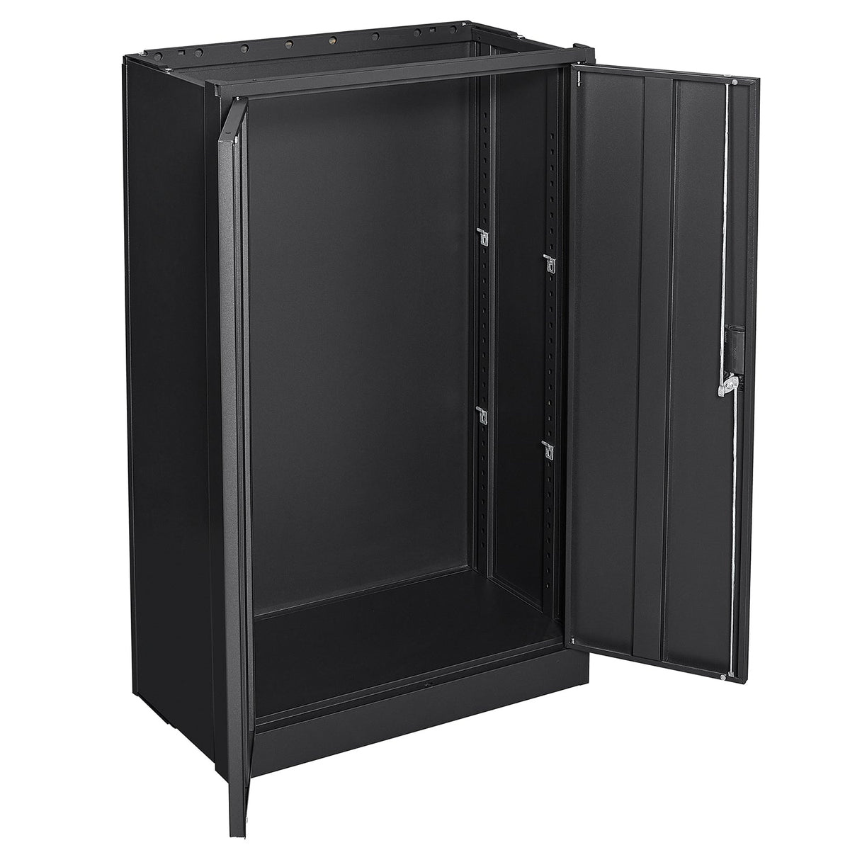 Lockable Metal Storage Cabinet with Adjustable Shelf