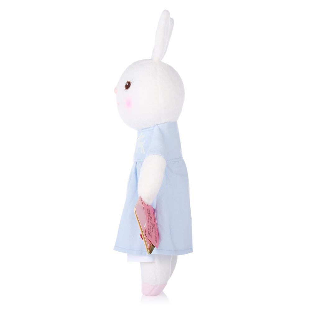 Rabbit Plush Doll With Cozy Pastel Outfits for Gifting