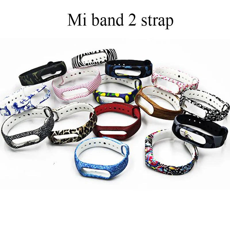 Mi Band 2 Replacement Strap, Colorful Silicone Wrist Band