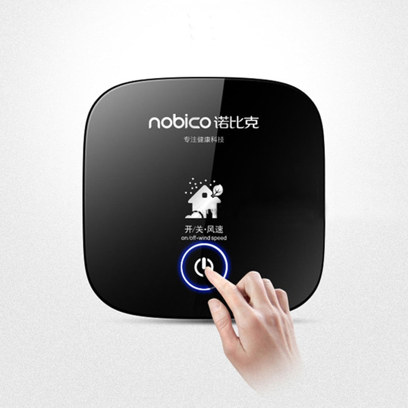 Mini Ionic Air Purifier with Triple Filter for Desks