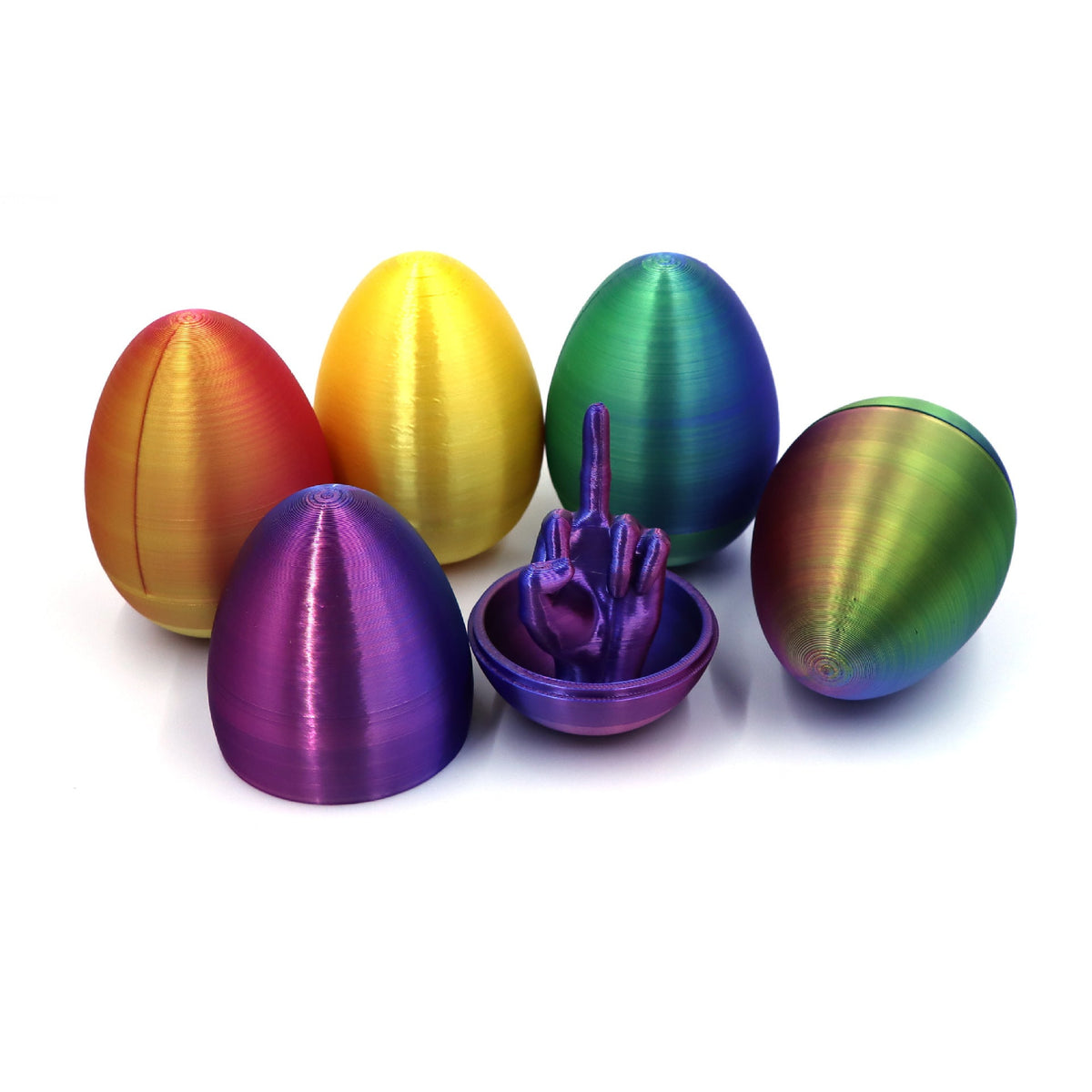 Middle Finger Egg Decompression Toy for Desk Laughs
