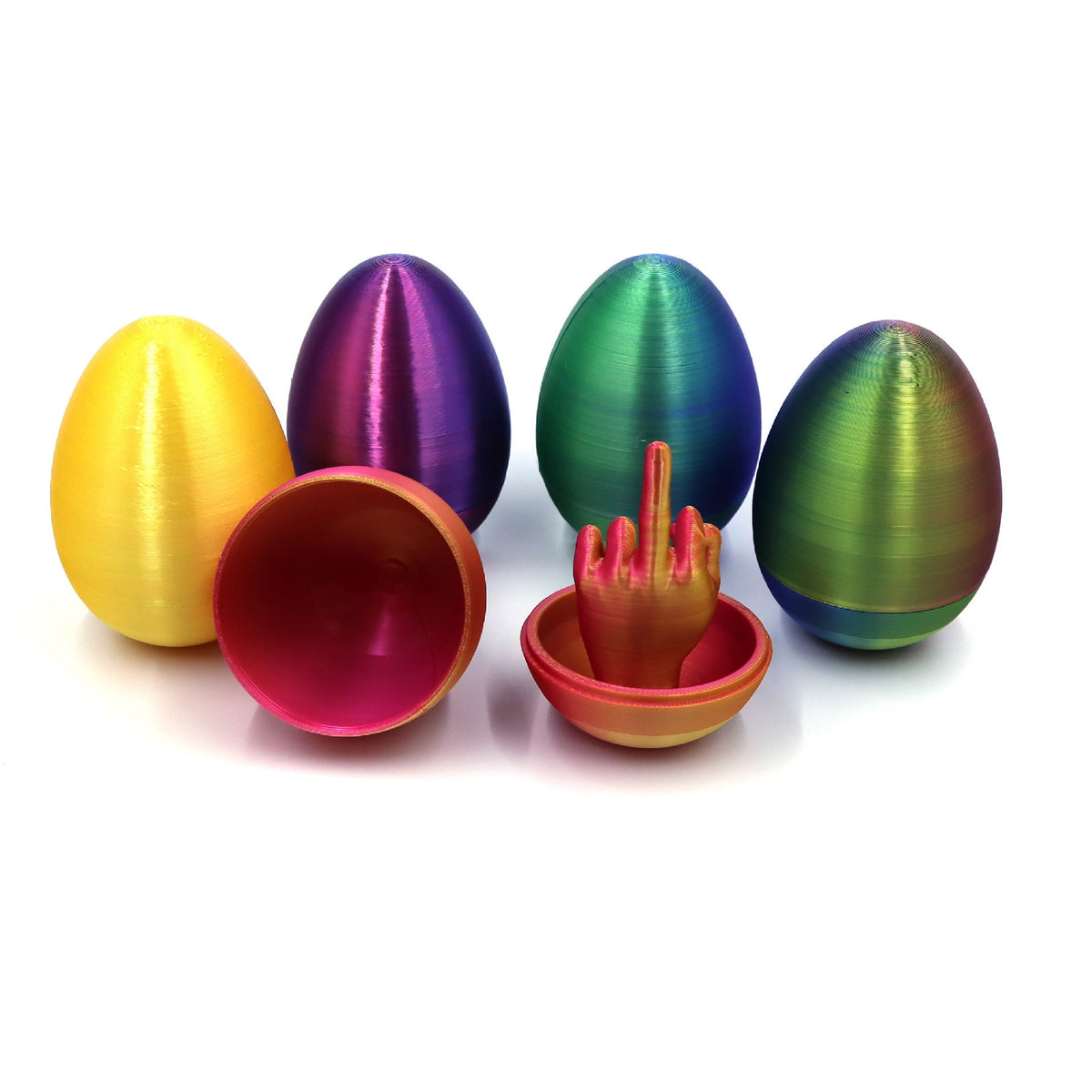 Middle Finger Egg Decompression Toy for Desk Laughs