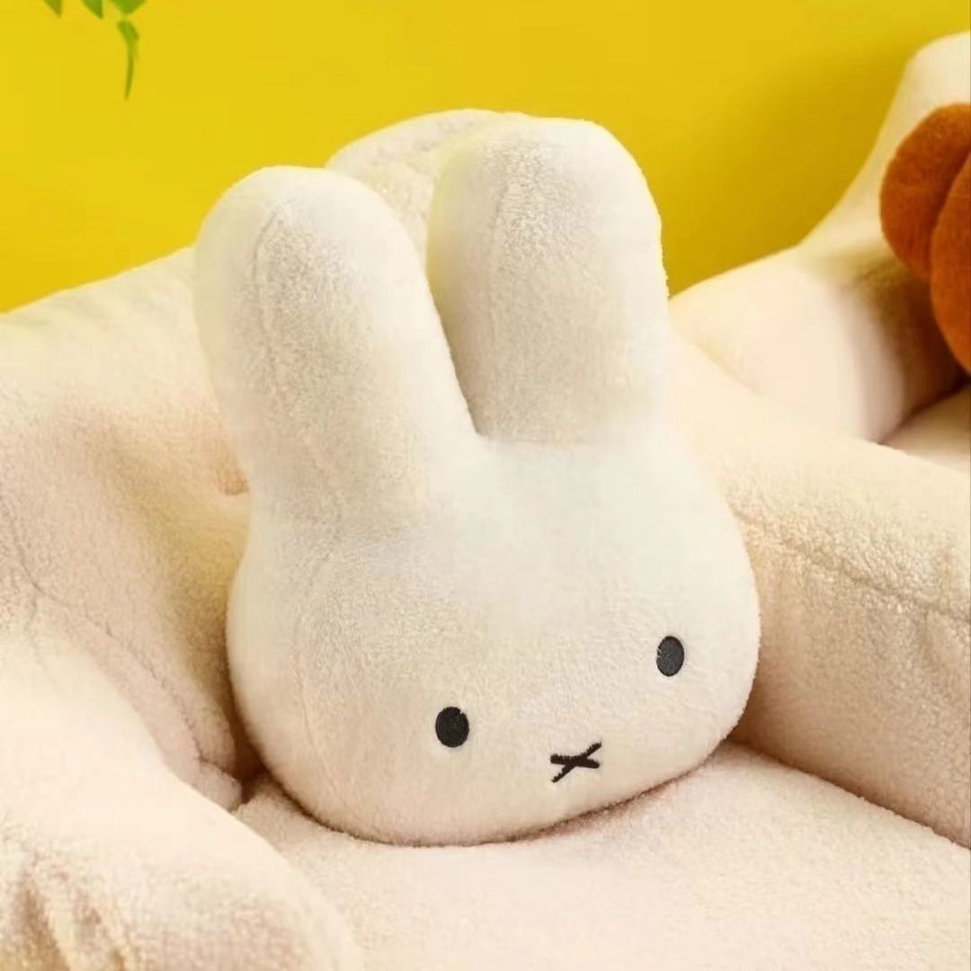 Miffy Rabbit Plush Pillow – Oversized Cozy Home Decor