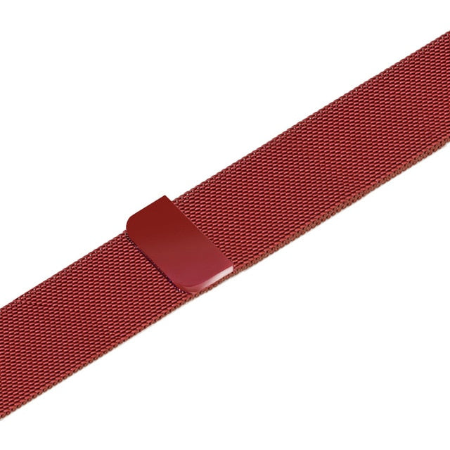 Milanese Loop Apple Watch Band, Stainless Steel Mesh