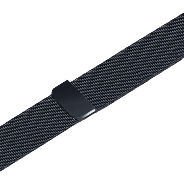 Milanese Loop Apple Watch Band, Stainless Steel Mesh