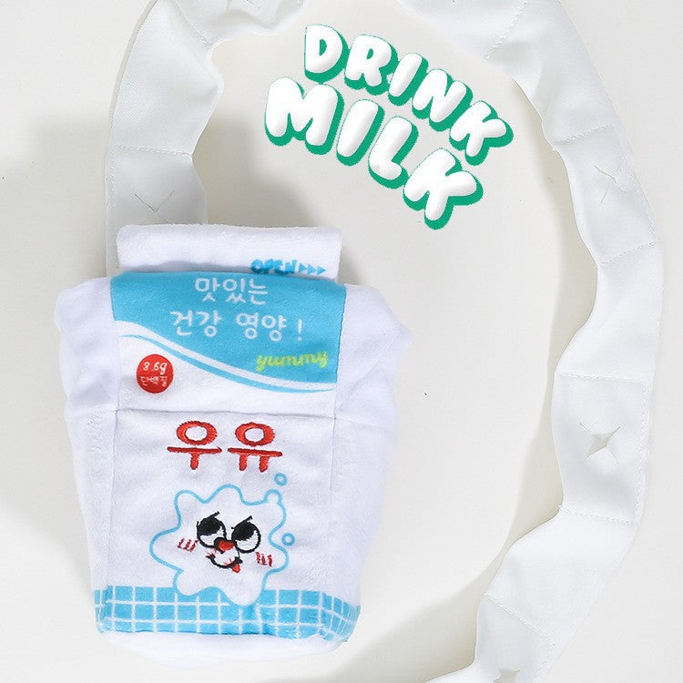 Interactive Plush Dog Toy With Treat-Hiding Enrichment