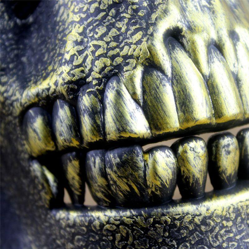 Skull Halloween Mask – Dramatic Half-Face Costume