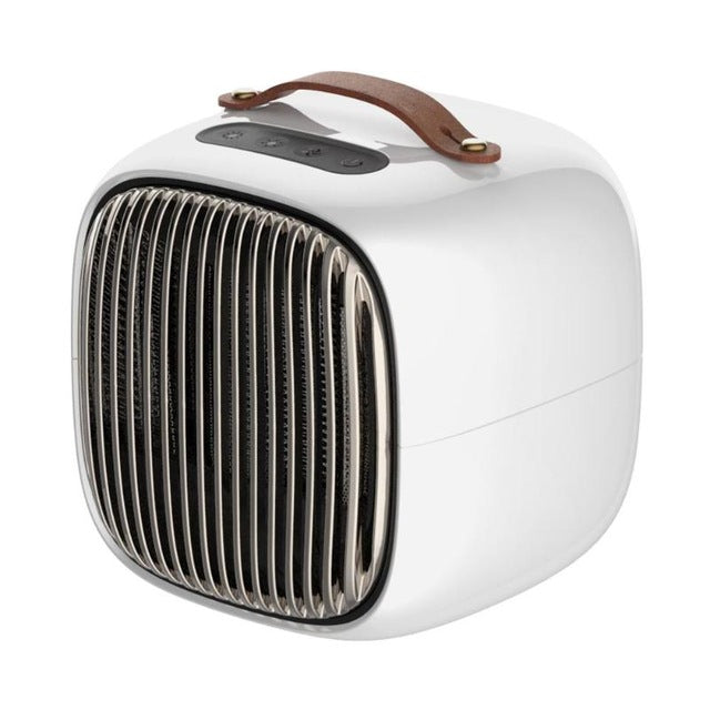 Compact 800W Ceramic Space Heater for Desk & Bedroom