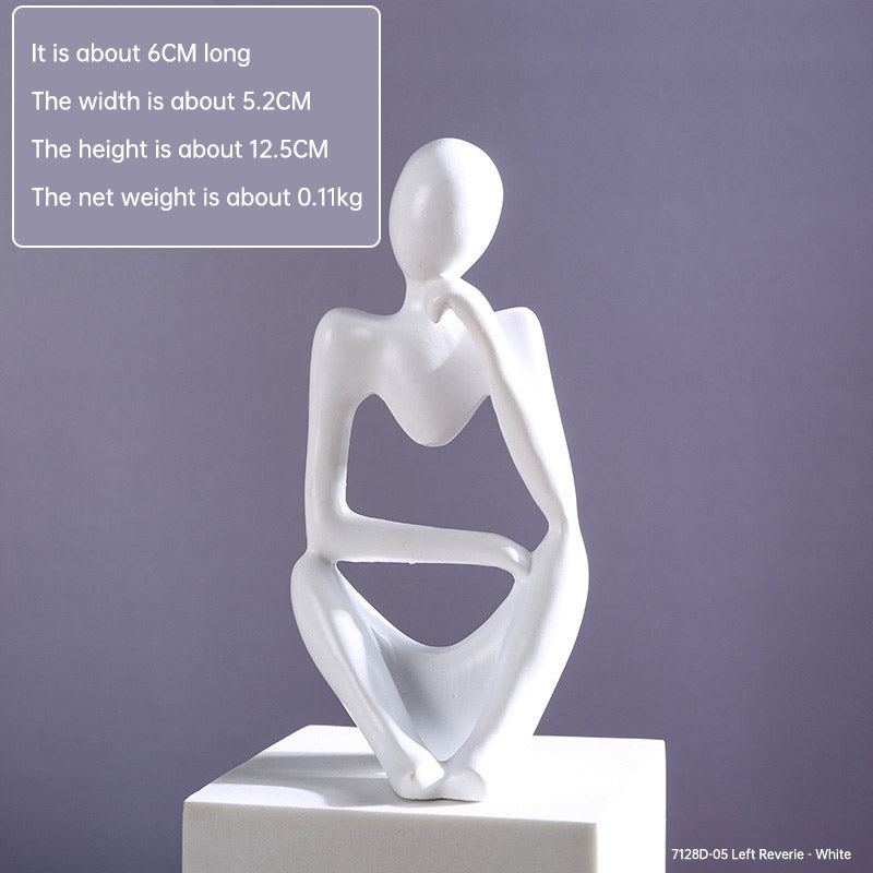 Abstract Resin Sculpture for Modern Home Elegance Decor