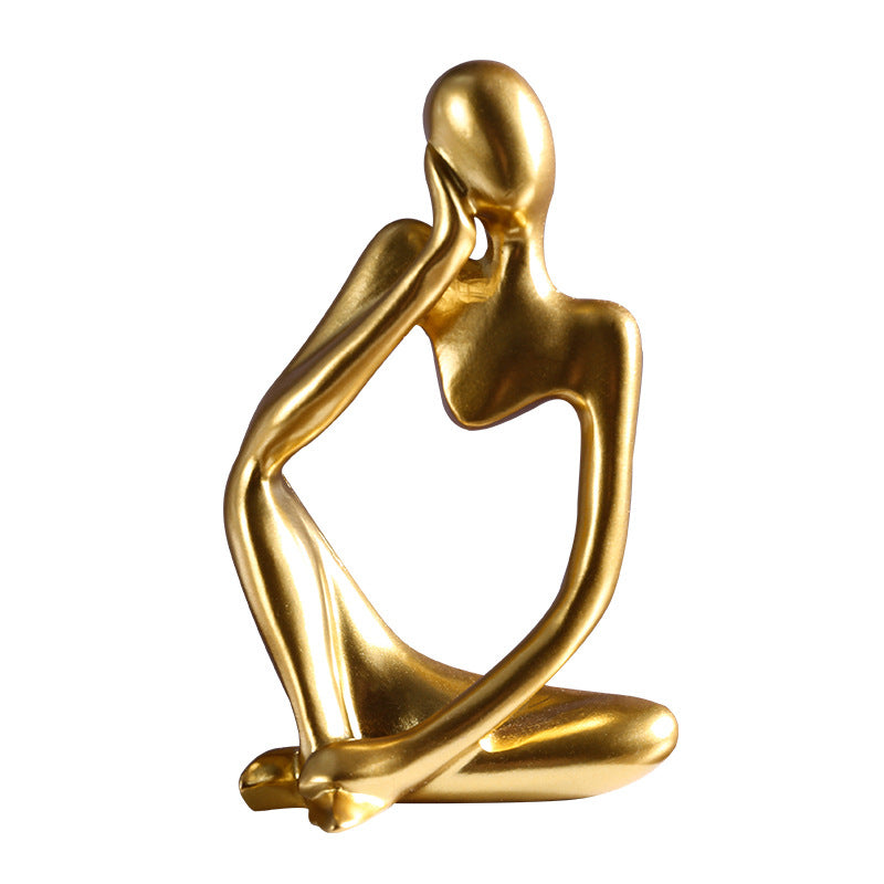 Abstract Resin Sculpture for Modern Home Elegance Decor