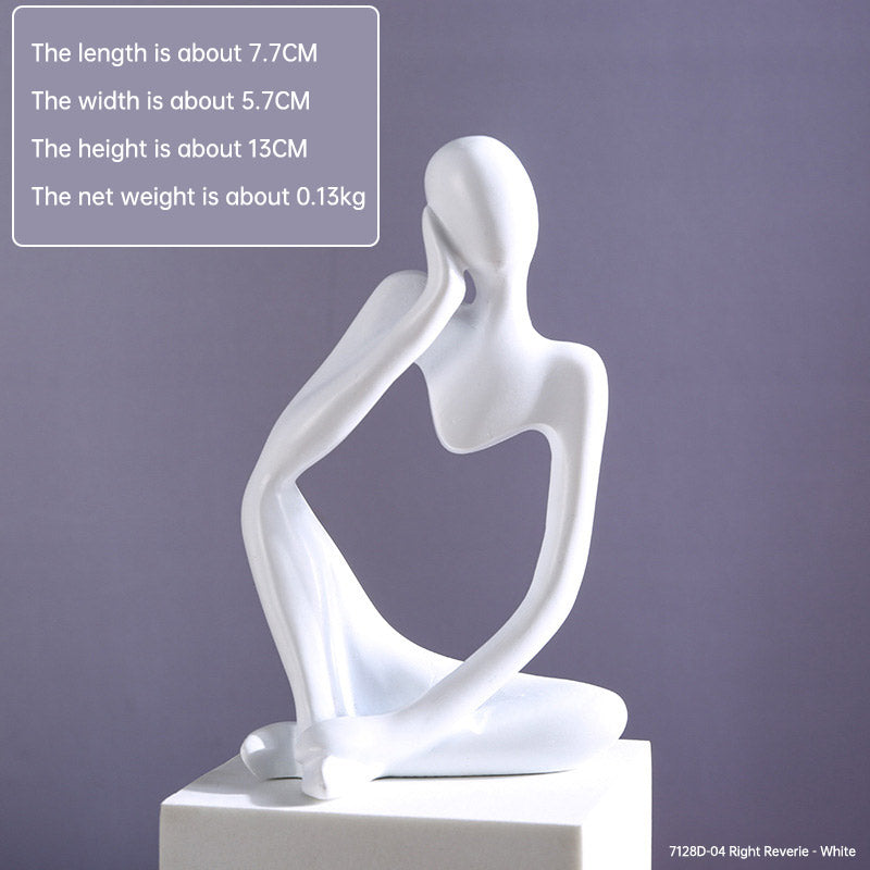 Abstract Resin Sculpture for Modern Home Elegance Decor
