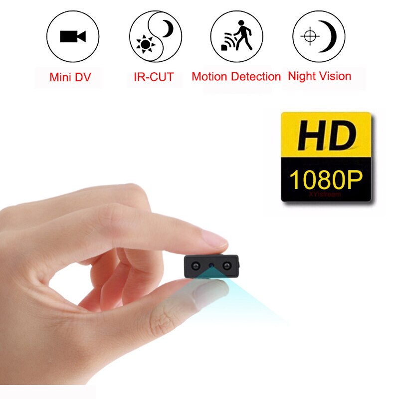 Mini 1080P Security Camera with Night Vision & Motion