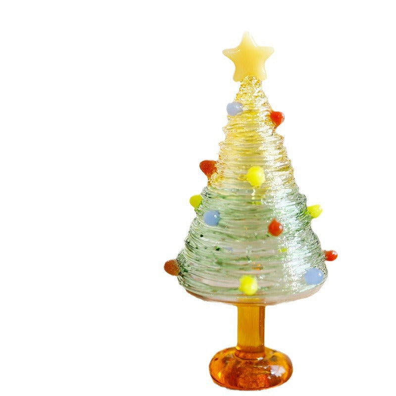 Mini Christmas Tree Decor for Colorful Holiday Displays
