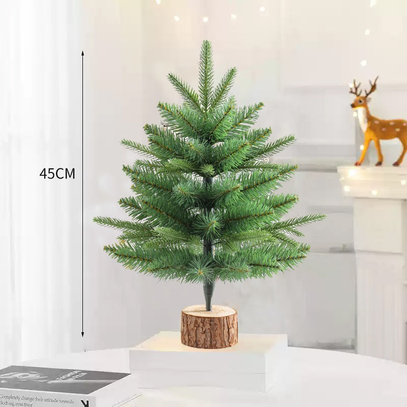 Mini Christmas Tree Decor for Festive Tabletop Charm