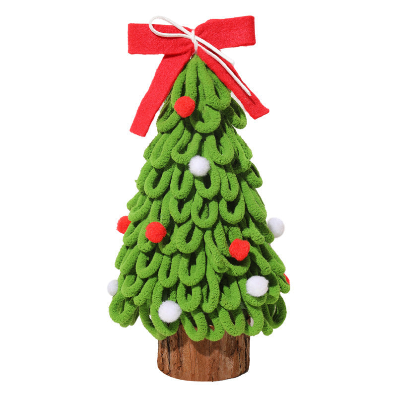 Mini Christmas Tree Craft Kit for Festive Desk Decor