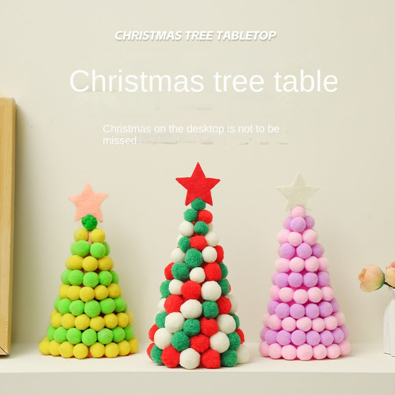 Mini Christmas Tree Decor for Bright Festive Tabletops