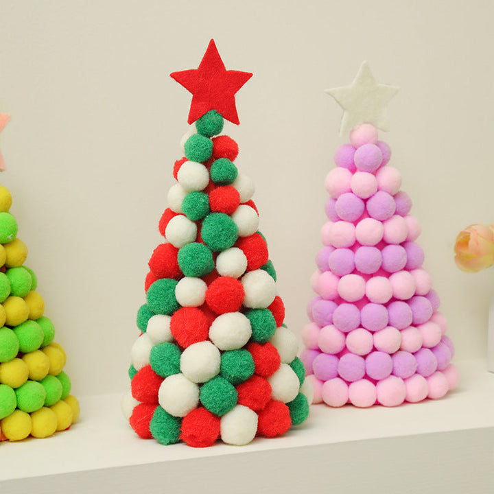Mini Christmas Tree Decor for Bright Festive Tabletops